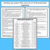 Teaching Tips, Lesson Plans and a list of all 48 picture book biographies title. Screenshots of Women's History Biography List, Teaching Guide and Lesson Tips (continued) & Women's History Biography Lesson Plans.