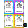 Clue card template screenshot in Genre Bingo game.