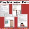 Complete Lesson Plans title. 4 overlapping screenshots of lesson plan pages.