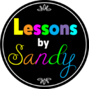 circle logo for Lesson by Sandy.