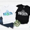 2 t-shirts with white Librarians Teach logo on the front.