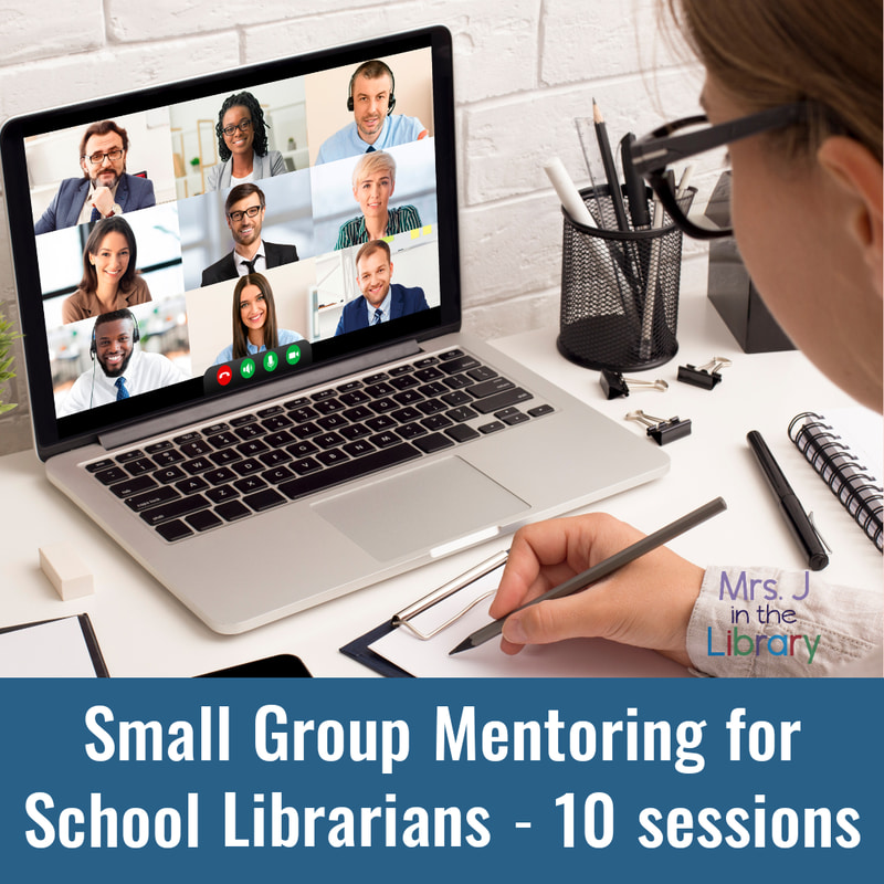 Small Group Librarian Mentoring with Mrs. J in the Library | Librarians ...