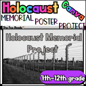 Black and white photo of barbed wire fence with text: 7th through 12th grade.