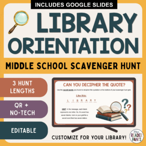 Quote slide on monitor with text: 3 hunt lengths; QR code and no-tech; editable.
