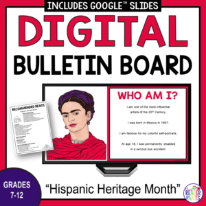 Who Am I question slide with Recommended Reads list and text: Grades 7-12.